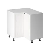 Szafki kuchenne - Szafka Dolna Stojąca Narożna 2 Drzwi D90N Prowansja Gała Meble Sosna Andersen, Biały - miniaturka - grafika 1