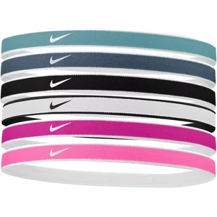 Opaska Sportowa Swoosh (zestaw 6 Sztuk) - Czapki damskie - miniaturka - grafika 1