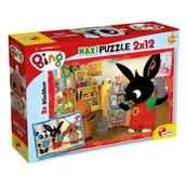 Puzzle - Puzzle Supermaxi 2 x 12 el. W szkole Lisciani - miniaturka - grafika 1