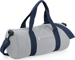 Torba podróżna Bagbase, 20 litrów BC2526 (jeden rozmiar) (jasnoszary/francuski granat) - Torby podróżne - miniaturka - grafika 1