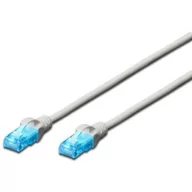 Patchcordy - Digitus Professional Patch cord UTP kat. 5e 20m PVC szary DK-1512-200 - miniaturka - grafika 1