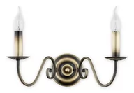 Lampy ścienne - Lemir Asti kinkiet 2 pł. / patyna O2891 K2 PAT - miniaturka - grafika 1