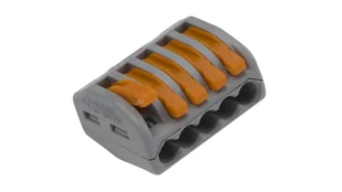 Wago Szybkozłączka 5/4 do linek i drutów Nr kat:222-415 - Kostki, złączki, wtyczki - miniaturka - grafika 4