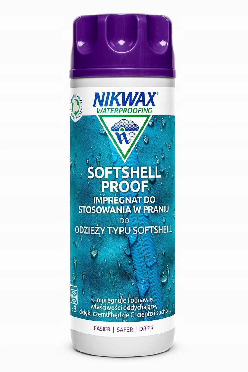 Nikwax SoftShell Wash-In 300ml – Impregnat do prania softshelli