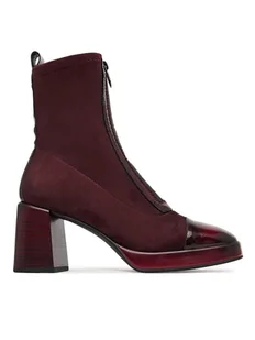 Hispanitas Botki HI254230 Fioletowy - Botki damskie - miniaturka - grafika 1