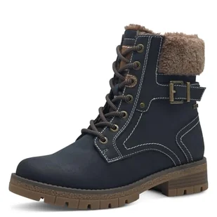 s.Oliver Damskie buty WL Lace Boot 5-26297-43 śniegowce, granatowe, 37 EU, grantowy, 37 EU - Śniegowce damskie - miniaturka - grafika 1