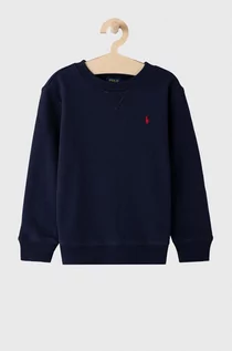 Bluzy damskie - Ralph Lauren Polo Polo Bluza dziecięca kolor granatowy gładka - grafika 1