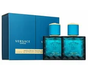 Zestawy perfum męskich - Versace Eros zestaw upominkowy dla mężczyzn Set I. 30 ml - miniaturka - grafika 1