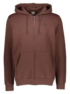 Bluzy męskie - Puma Bluza "Essentials+" w kolorze brązowym - miniaturka - grafika 1