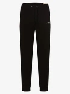 Alpha Industries Spodnie dresowe męskie, czarny - Spodnie sportowe męskie - miniaturka - grafika 1