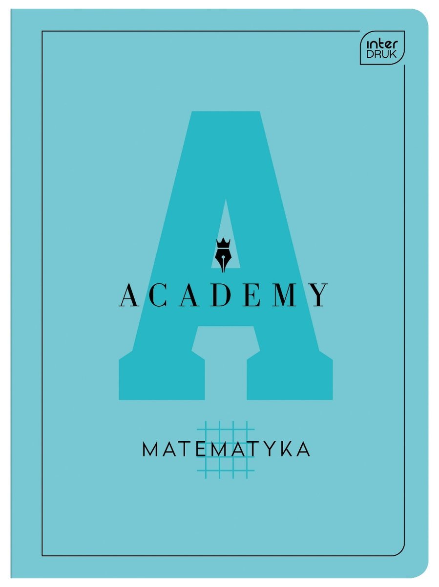 Zeszyt A4 60 kratka Academy Matematyka