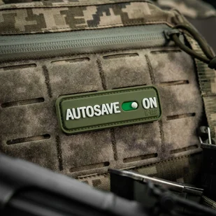 M-Tac - Naszywka Autosave PVC - 3D - Oliwkowy - 51116701 - Odzież taktyczna i umundurowanie - miniaturka - grafika 8