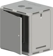 Szafy rack - Szafa Q-Lantec Wisząca 19" 12U SW-12U-600-500-N-DMJ-OP-RP-B-S - miniaturka - grafika 1