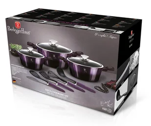 Lumarko Zestaw Garnków 10 Elem. Berlinger Haus Bh-7141 Purple! - Zestawy garnków i patelni - miniaturka - grafika 8