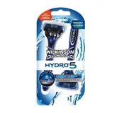 Maszynki do golenia i wkłady - Wilkinson Sword Hydro 5 Golarka 3 sztuki - miniaturka - grafika 1