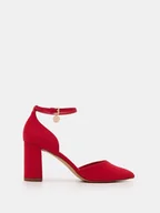 Czółenka - Mohito - Czerwone czółenka na słupku - czerwony - miniaturka - grafika 1