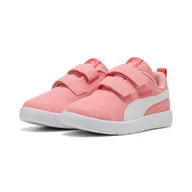 Buty trekkingowe dziecięce - Dziecięce sneakersy PUMA Courtflex V3 różowe - miniaturka - grafika 1