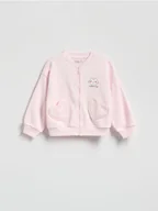 Bluzy dla dziewczynek - Reserved - Bluza Koci Domek Gabi - pastelowy róż - miniaturka - grafika 1