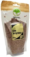Zdrowa żywność - Astron Len brązowy nasiona 250 g - miniaturka - grafika 1