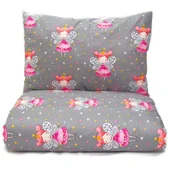 Pościel dla dzieci - POŚCIEL 160x100 DZIECIĘCA 2EL 100x160 + POSZEWKA 50X60 DO ŁÓŻECZKA ŁÓŻKA - miniaturka - grafika 1