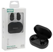 Słuchawki - SOMOSTEL SOUND+POWER BANK 260MAH J18 CZARNE - miniaturka - grafika 1