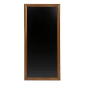 Tablice i flipcharty - Uniwersalna, podłużna tablica kredowa w drewnianej, kasztanowej ramie 120x56x2 cm - miniaturka - grafika 1