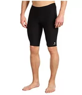 Stroje kąpielowe - TYR Męski kostium kąpielowy Durafast Elite Solid Jammer (czarny, 28) - miniaturka - grafika 1