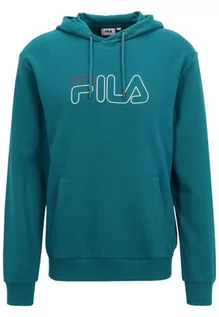 Bluzy męskie - FILA Męska bluza z kapturem, Alexandrite, XL, Alexandrite, XL - grafika 1