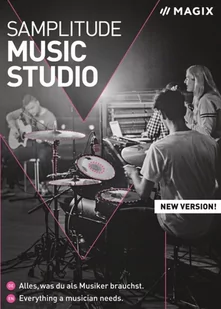 MAGIX Samplitude Music Studio - ESD - cyfrowa - Programy do edycji dźwięku - miniaturka - grafika 1