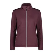 Kurtki damskie - CMP Damska kurtka polarowa, Burgundy, 42 - miniaturka - grafika 1