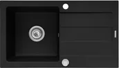 Zlewozmywaki - Pyramis Zlew SPARTA PLUS 78x48 1B 1D volcano 070166801 213561 - miniaturka - grafika 1