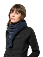Apaszki i szaliki damskie - Jack Wolfskin Szalik Vertigo, niebieski (Night Blue), jeden rozmiar - miniaturka - grafika 1