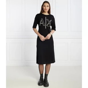 Armani Exchange Sukienka - Sukienki - miniaturka - grafika 1