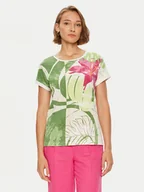 Koszulki i topy damskie - Olsen T-Shirt 11104863 Kolorowy Regular Fit - miniaturka - grafika 1