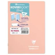 Notesy i bloczki - Clairefontaine Zeszyt Blush A5 w linię 48 kart. 14,8x21cm koralowo-niebieski CFN961779C - miniaturka - grafika 1