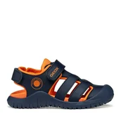 Buty dla chłopców - Sandały Geox J S. Fusbetto Pro Bo J650JA 0CE15 C0659 M Granatowy - miniaturka - grafika 1