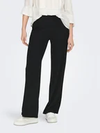 Spodnie damskie - ONLY Spodnie materiałowe 15202195 Czarny Wide Leg - miniaturka - grafika 1