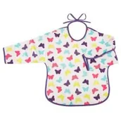 Śliniaki i fartuszki - Akuku A1743 Śliniak rękawek-motyle - miniaturka - grafika 1