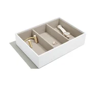 Biżuteria - akcesoria - Stackers biało-beżowe - miniaturka - grafika 1