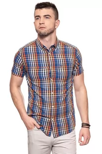 Wrangler, Koszula męska, Ss 1Pkt Button Down India Ink W59444Mke, rozmiar S - Koszule męskie - miniaturka - grafika 1