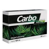 Układ pokarmowy - Carbo Activ Vita x20 kapsułek - miniaturka - grafika 1