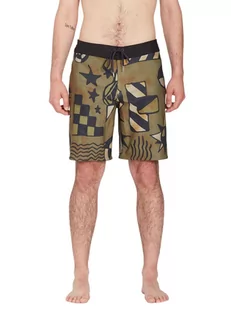 Spodenki męskie Valcom Geo Stoney 19” Boardshorts -W32 - Kąpielówki męskie - miniaturka - grafika 1