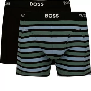 BOSS Bokserki 2-pack BoxerBr 2P Print - Majtki męskie - miniaturka - grafika 1