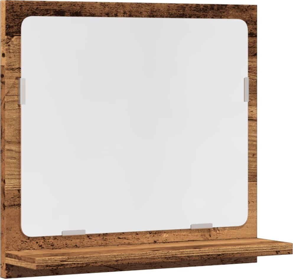 Szafka łazienkowa z lustrem, stare drewno, 40x11x37 cm