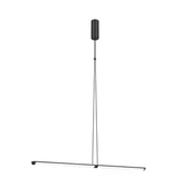 Lampy sufitowe - Supersymmetry LED lampa wisząca 1-punktowa czarna P096PL-L11BK1 - miniaturka - grafika 1