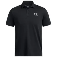 Koszulki sportowe męskie - Koszulka męska Under Armour Icon Polo Rozmiar: XL / Kolor: czarny - miniaturka - grafika 1