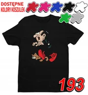 Moda i Uroda OUTLET - DZIECIĘCA KOSZULKA T-SHIRT Z NADRUKIEM GARGAMEL KLAKIER SMERFY -XXS 98-104 - miniaturka - grafika 1