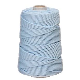 Sznurek bawełniany 3mm 100m pastelowy błękit - Dalprint - Zabawki kreatywne - miniaturka - grafika 1