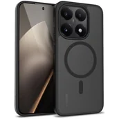 Etui i futerały do telefonów - Etui CRONG Hybrid Matte Magnetic MagSafe do Xiaomi 15T Czarny - miniaturka - grafika 1