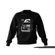 Odzież do sportów motorowych - Bluza przód BMW E30 czarna-M - miniaturka - grafika 1